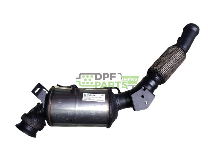 Filtr cząstek stałych DPF MERCEDES Vito W447 - 2.2 CDI - A4474900083 A4474901414