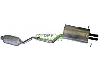 Tłumik, tłumiki układ - końcowy, środkowy W203 kompresor