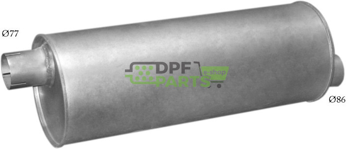 tlumič DAF 1700/1900, Polmo 61.00 A, OE 1726435 287658