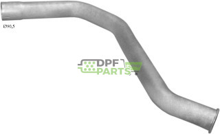 výfuková trubka DAF 1700/1900, Polmo 61.01 A, OE 284389