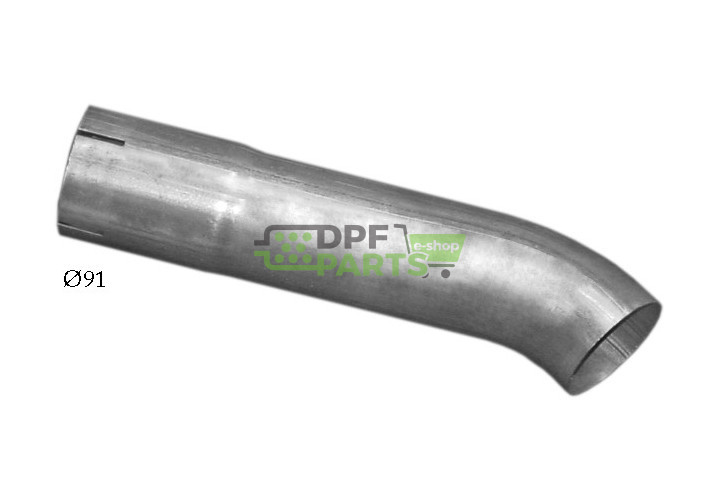 výfuková trubka DAF 2100/83, Polmo 61.03 A, OE 617008