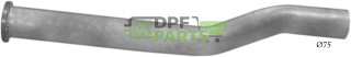 trubka spojující DAF LF FA45 130 FA45 150 FA45 170, Polmo 61.11 A, OE 1401712