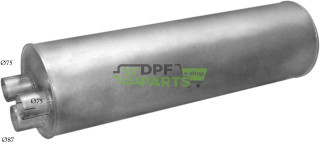 tlumič Mercedes 1222,00, Polmo 69.02 A, OE 617.490.1901