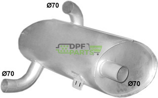 tlumič Mercedes 303, Polmo 69.101 A, OE 301490601