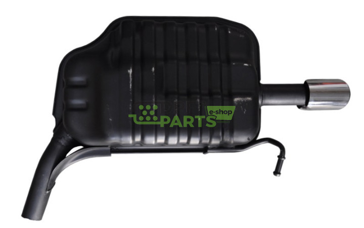 Tłumik / Audi A4 B6 - 1.8T Quattro - prawy / E80253611CT