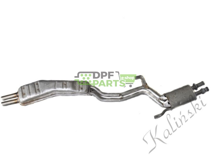 TŁUMIK / WYDECH BMW E32 - KOŃCOWY + ŚRODKOWY