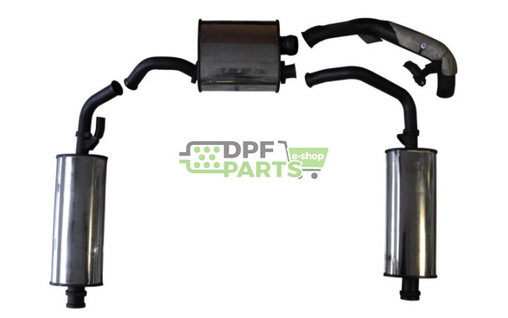 Tłumik Mercedes G-Klasa W463 - 4634904901