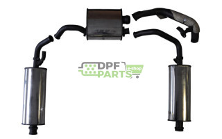 Komplet tłumików Mercedes G-Klasa W463