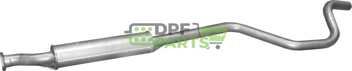 Střední tlumič výfuku Land Rover Freelander 1.8i -16V 08/00-09/06, Polmo 53.04 A, OE WCE105202