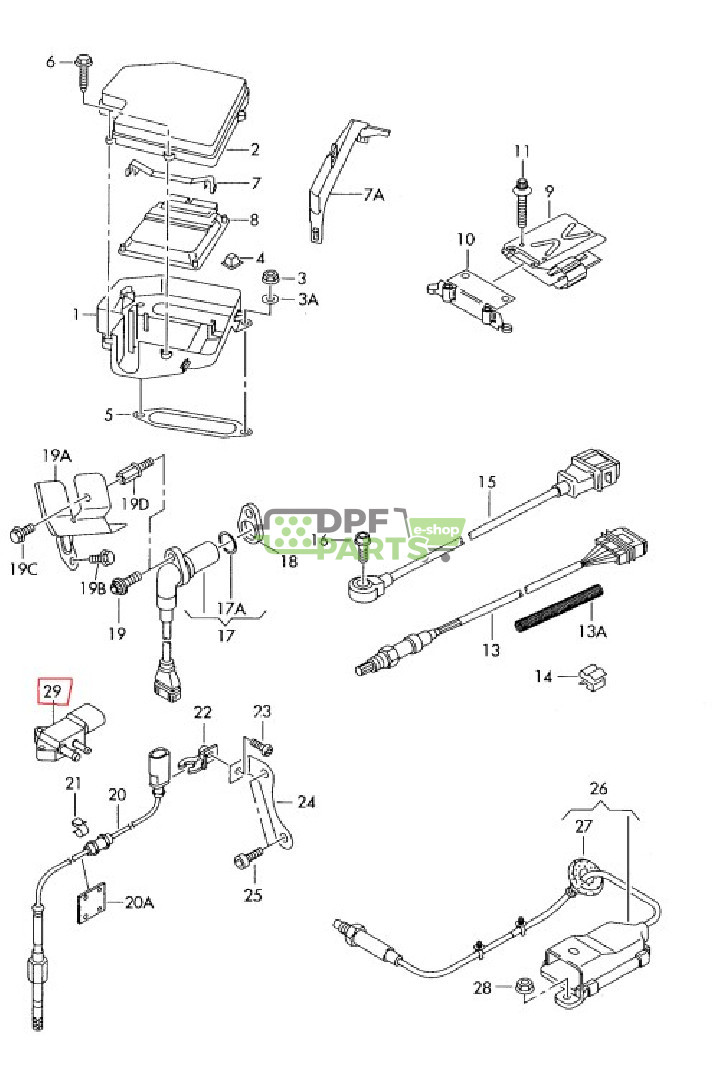 Sonda lambda oryginał VW