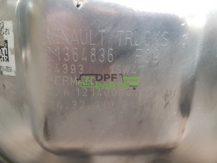 Katalizator SCR Euro 6 Renault Gama K - 21364836