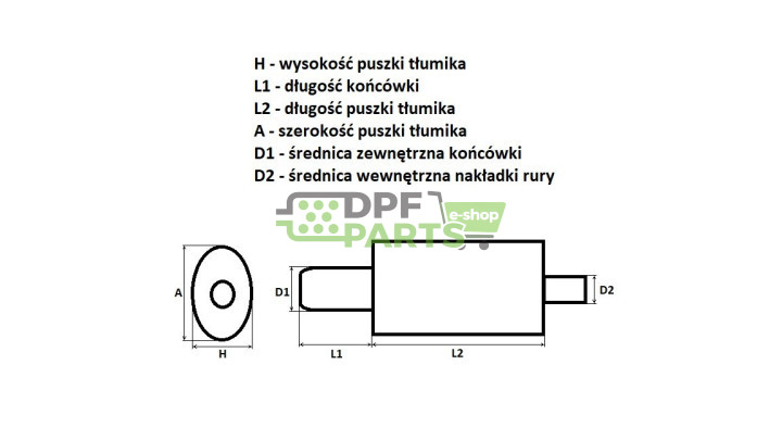 Tłumik sportowy UPgrade Wyprzedaż
