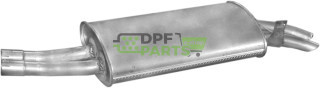 Koncový tlumič výfuku BMW E30 324TD 08/87-09/88 SDN, Polmo 03.43 A, OE 18 10 2 242 099