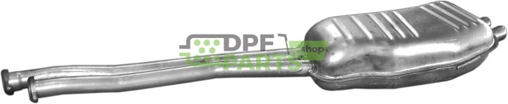 Koncový tlumič výfuku BMW 325i  2.5-24V  90-95, Polmo 03.46 A, OE 18 10 1 737 095 18 10 1 737 491