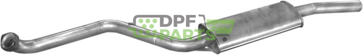 Střední tlumič výfuku BMW 325 2.5TD  2.5TDS 90-99, Polmo 03.47 A, OE 18 10 2 244 206