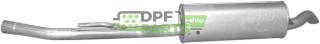 Koncový tlumič výfuku BMW 524 2.4 TD Sedan 03/88-91   525 2.5 TD/TDS 91-96, Polmo 03.74 A, OE 18102242854
