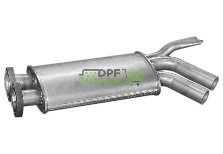 Střední tlumič výfuku BMW E34 525 06/88-09/90/525/09-87-09-90 SDN, Polmo 03.76 A, OE 18 12 1 719 426