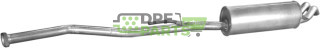 Koncový tlumič výfuku BMW E34 91-92 525TD/TDS kat, Polmo 03.83 A, OE 18 10 2 243 971