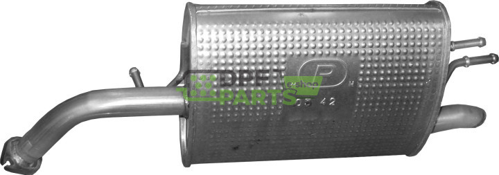 Koncový tlumič výfuku Chevrolet Spark 1.0, Polmo 05.42 A, OE 96819219