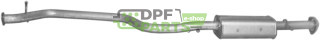 Střední tlumič výfuku Daewoo Tacuma / Evanda, Polmo 05.46 A, OE 