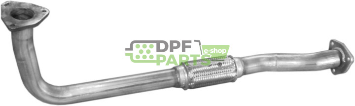 Rura sběrná Daewoo Leganza 2.0i-16V  02 - 03, Polmo 05.56 A, OE 96348644