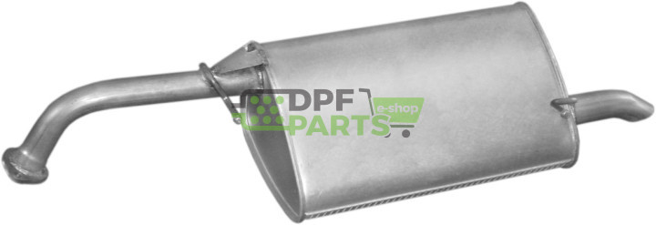 Koncový tlumič výfuku Daewoo/Chevrolet Lacetti  1.8 Sedan 10/03-, Polmo 05.62 A, OE 96461295