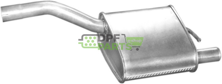 Koncový tlumič výfuku Ford Focus 1.6i 16V HB, Polmo 08.388 A, OE 1067478 1121647 1230843 1308589 1341333