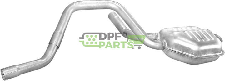Koncový tlumič výfuku Ford Mondeo 2.5i 94 -99, Polmo 08.397 A, OE 1059928 1060249 1127263 7246543