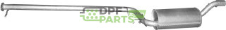 Střední tlumič výfuku Ford Focus 1.8 Tdi Turbo Diesel, Polmo 08.401 A, OE 1118203 1133076 1133105 1336989 1459361