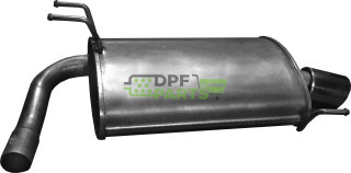 Koncový tlumič výfuku Honda Accord 2.4i 16V, Polmo 09.141 A, OE 18030-SEAJ01