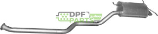 Koncový tlumič výfuku Hyundai Santa Fe 2.0 CRDi Turbo Diesel 12/00-02/06, Polmo 10.01 A, OE 2870026400 2870026401 2870026500