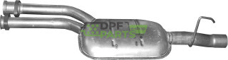 Střední tlumič výfuku Mercedes E 280 T/E 320/E 320 T, Polmo 13.48 A, OE 2104902721 2104903421
