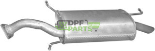 Koncový tlumič výfuku Mitsubishi Carisma 1.8 GDi 99-05 hatchback , sedan, Polmo 14.144 A, OE MR373950