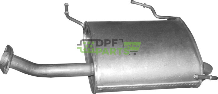 Koncový tlumič výfuku Nissan Primiera, Polmo 15.00 A, OE 201008F800 201008F800KE 201009F710 201009F710KE