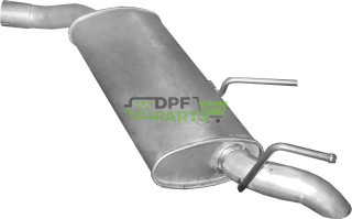 Koncový tlumič výfuku Opel Vectra C/Signum 1.9 CDTi Turbo Diesel, Polmo 17.77 A, OE 13262062 5854546
