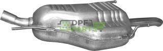 Koncový tlumič výfuku Opel Zafira A 1.8i -16V 09/03-06/05, Polmo 17.625 A, OE 5852438