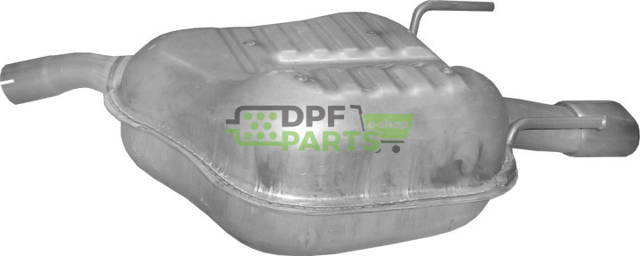 Koncový tlumič výfuku Opel Vectra C 2.2 16V 01/04-, Polmo 17.626 A, OE 5852180