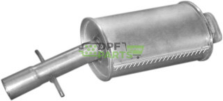 Střední tlumič výfuku FSO Polonez 91- Caro/Atu, Polmo 20.06 A, OE 053558