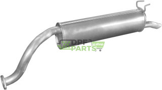 Koncový tlumič výfuku FSO 91- Polonez Caro/Atu 1.4i katalyzátor, Polmo 20.11 A, OE 053557
