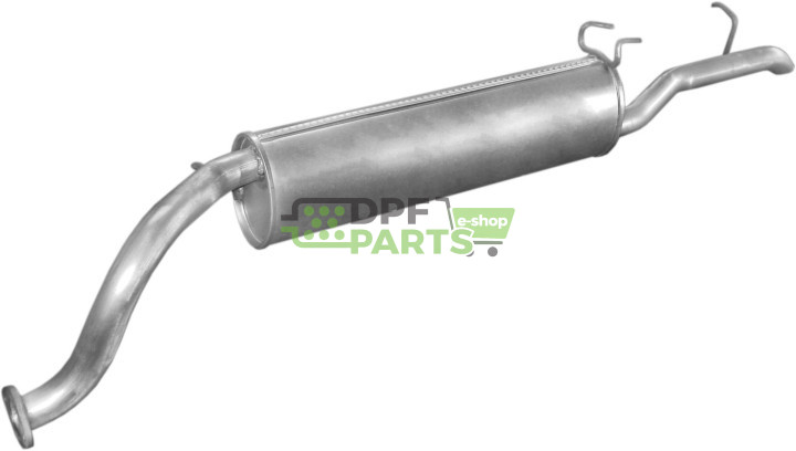 Koncový tlumič výfuku Polonez Caro combi 99-, Polmo 20.14 A, OE 4870001