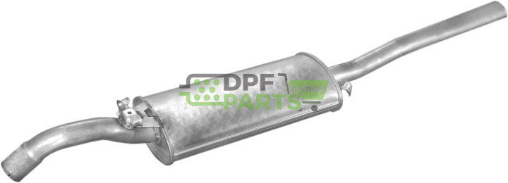 Koncový tlumič výfuku Seat Toledo 91-97 1.8i kat, Polmo 23.06 A, OE 1L0253609D 1L0253609E