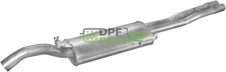 Koncový tlumič výfuku Seat Toledo 91-96 1.8i/1.8i 16V/2.0i kat, Polmo 23.42 A, OE 1L0253609