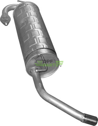 Koncový tlumič výfuku Toyota Rav 4 2.0i, Polmo 26.27 A, OE 17430-7B040