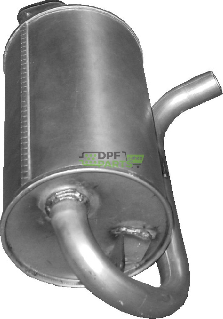 Koncový tlumič výfuku Toyota 5FW15 2000r. Vysokozdvižný vozík (Forklift), Polmo 26.41 A, OE
