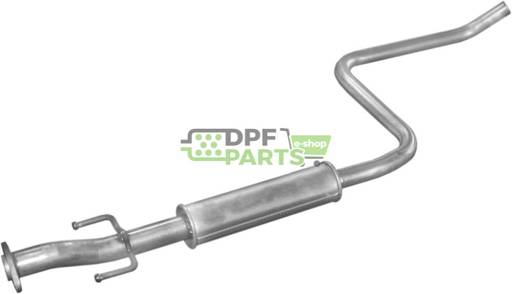 Střední tlumič výfuku Toyota Carina II 1.6 16V  87-89, Polmo 26.47 A, OE 1742016201