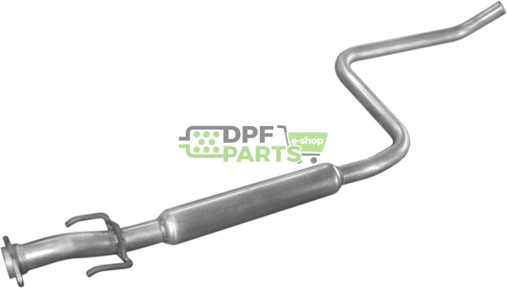 Střední tlumič výfuku Toyota Carina II 2.0i16V 88-92, Polmo 26.52 A, OE 1742074301