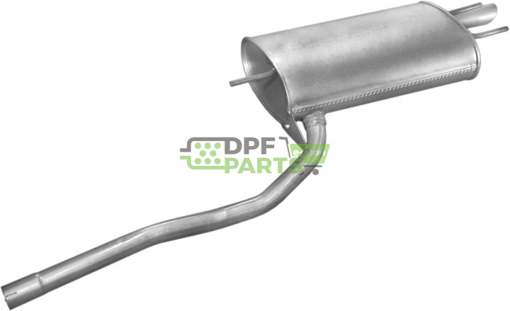 Koncový tlumič výfuku Toyota Carina E 2.0D 02/92-12/95, Polmo 26.66 A, OE 17430*-0B010 17430-64760 17430-6A040