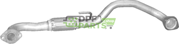 Sběrná rura Toyota 7FG/7FGF10-J35   7FD/7FDF10-J35, Polmo 26.67 A, OE 