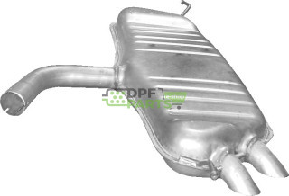 Koncový tlumič výfuku VW Touran 1.9 TDi TD 05/04-, Polmo 30.148 A, OE 1T0 253 609 E