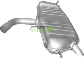 Koncový tlumič výfuku VW Touran 1.6i 07/03-05/08, Polmo 30.150 A, OE 1T0253609A 1T0253609AG 1T0253609J